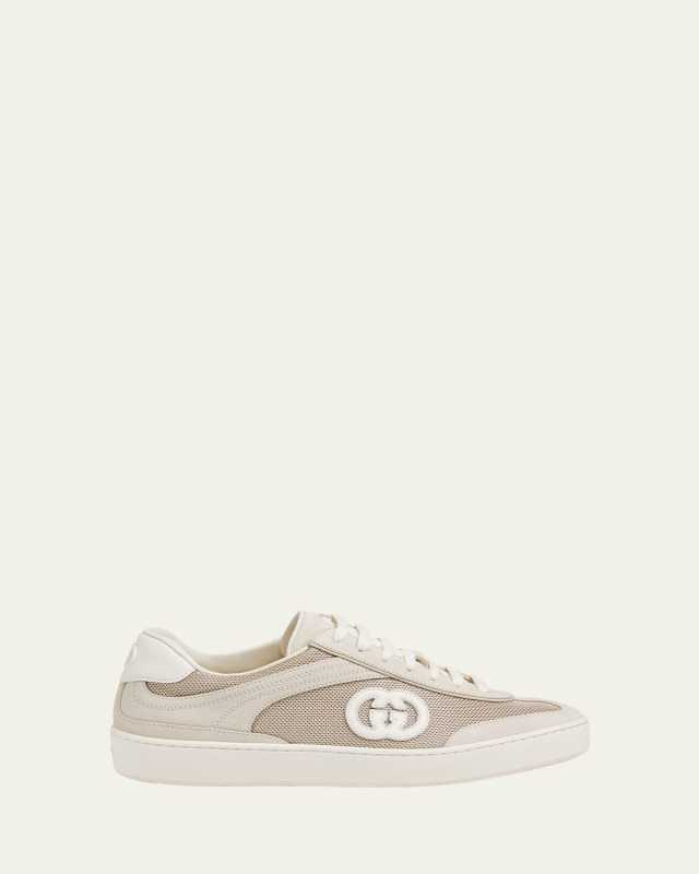 G75 Suede and Leather Sneakers